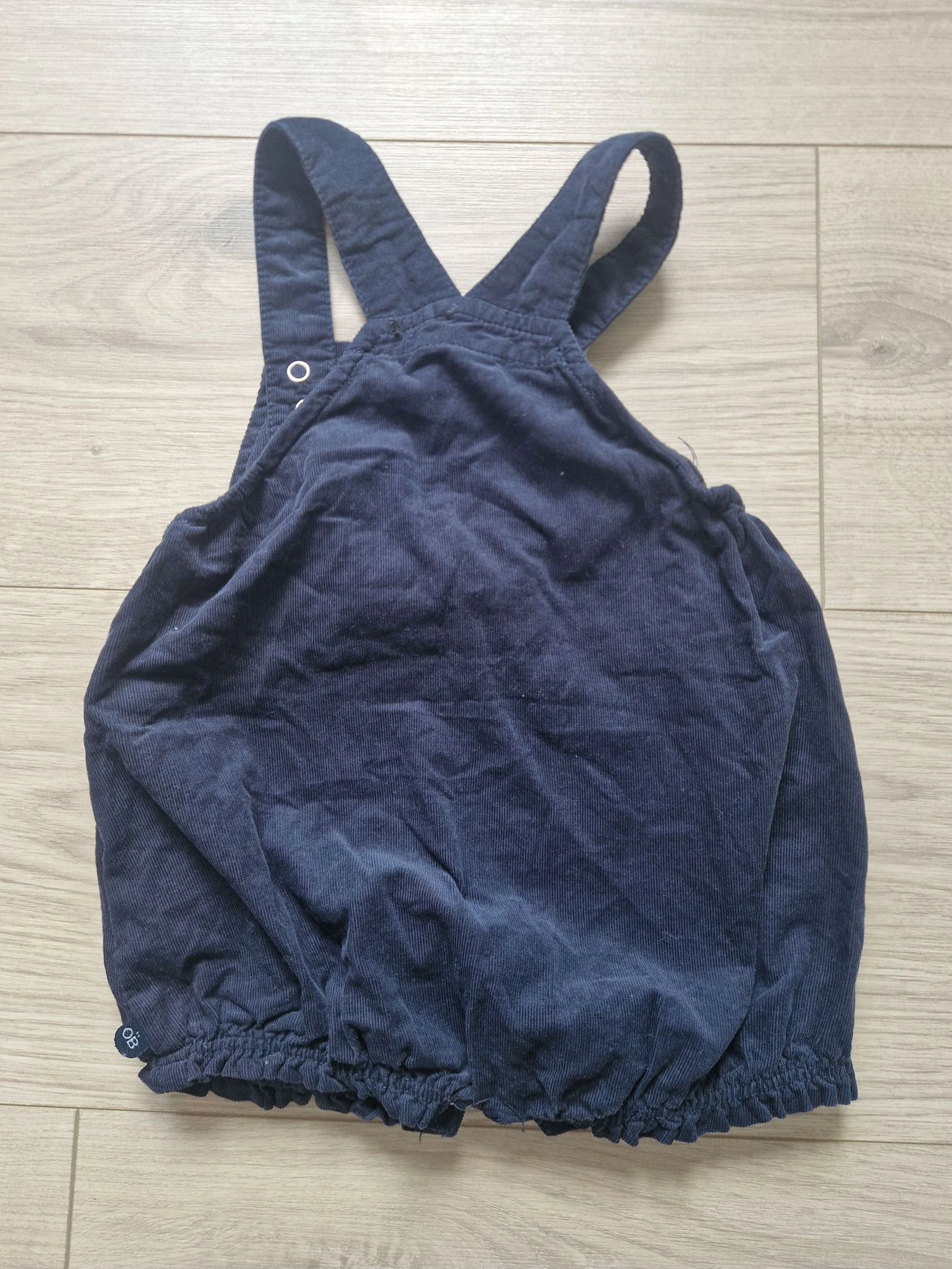 🐨 Jumpsuit + babybody voor meisjes – Obaïbi – 12 maanden – zeer goede staat – photo 6